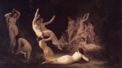 Bouguereau The Nymphaeum