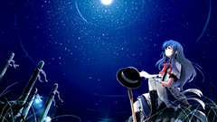 Bows hinanawi tenshi skyscapes