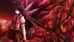 Bows reiuji utsuho ahoge