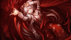 Bows suspenders white hair