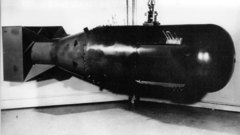 Boy bombs Nuclear little