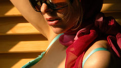 Bra Met-Art magazine faces