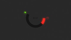 Brain minimalistic restless