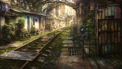 Branches abandoned sunlight cities railroad tracks Jonasdero