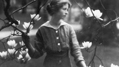 Branches woman poetry grayscale old photography Edna St. 