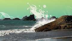 Breaker abstract nature patterns