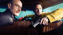 Breaking Bad walter white jesse pinkman gun Men Car car interior