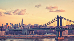 Bridge cityscape building City manhattan bridge new york city
