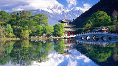 Bridges asian architecture Temples