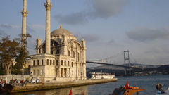 Bridges buildings Istanbul Ortaköy