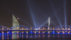 Bridges latvia Riga daugava