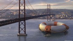 Bridges lisbon rivers cityscapes