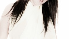 Bright woman brunettes natural boobs chubby Jenny Baker