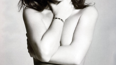 Britney Spears monochrome greyscale