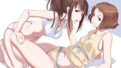 Brown barefoot anime girls hyouka chitanda eru ibara mayaka 