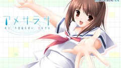 Brown blush seifuku amesarasa cuffs