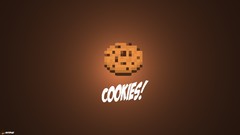 Brown cookies minecraft creeper Sans