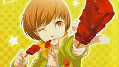 Brown eyes short hair