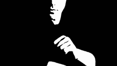 Bruce Lee black background