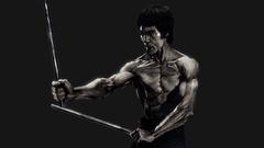 Bruce Lee weapons asians