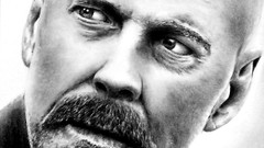 Bruce Willis faces illustrations artwork