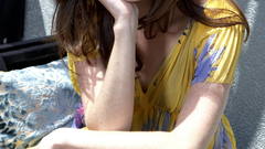 Brunettes alexis bledel dress