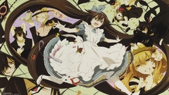 Brunettes Alice in Wonderland