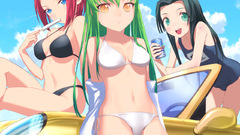 Brunettes bikini code geass
