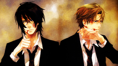 Brunettes blondes blood suit