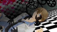 Brunettes blondes blue eyes