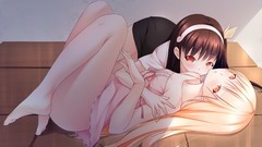 Brunettes blondes dress lesbians