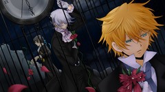 Brunettes blondes Flowers clocks