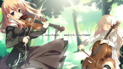 Brunettes blondes long hair