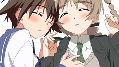 Brunettes blondes strike witches