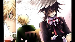 Brunettes blondes wings feathers