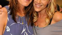 Brunettes blondes woman julie