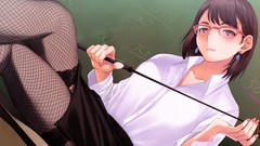 Brunettes blue eyes glasses