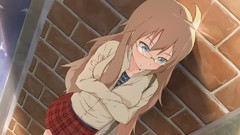 Brunettes blue eyes glasses