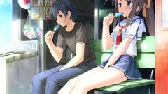 Brunettes blue eyes ice