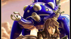 Brunettes blue Guns Robots