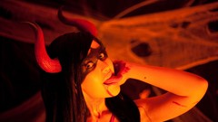 Brunettes boobs woman models