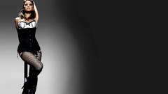 Brunettes boots woman stockings