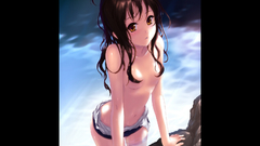 Brunettes brown eyes to