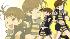 Brunettes brown eyes twins