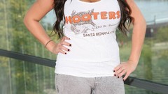 Brunettes busty boobs woman