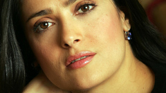 Brunettes close-up salma hayek