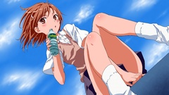 Brunettes clouds bottles school