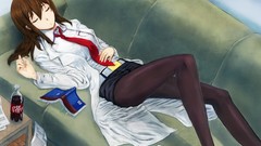 Brunettes couch tie Books