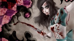 Brunettes creepy video games