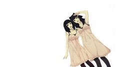 Brunettes dress cat ears